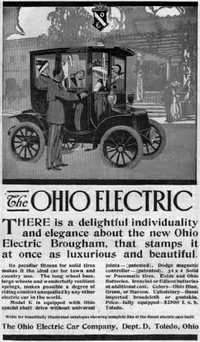 Ohio Electric, Anzeige vom 21.10.1911