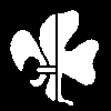 Logo: Kleeblatt und Lilie