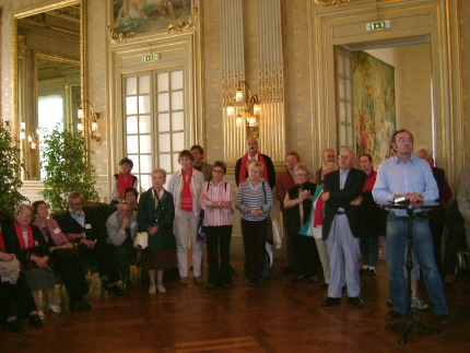 Empfang im Rathaus von Rennes