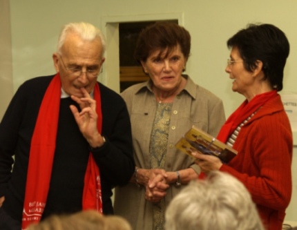 Geschenkübergabe