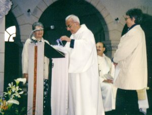 Jean Callo mit Geburtstagsgeschenk