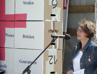  Foto: Vor der N&uuml;rnberger Lorenzkirche 