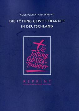  Foto: Buch 'Die T&ouml;tung Geisteskranker in Deutschland ' 