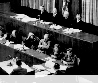  Foto: N&uuml;rnberger &Auml;rzteprozess 1946 